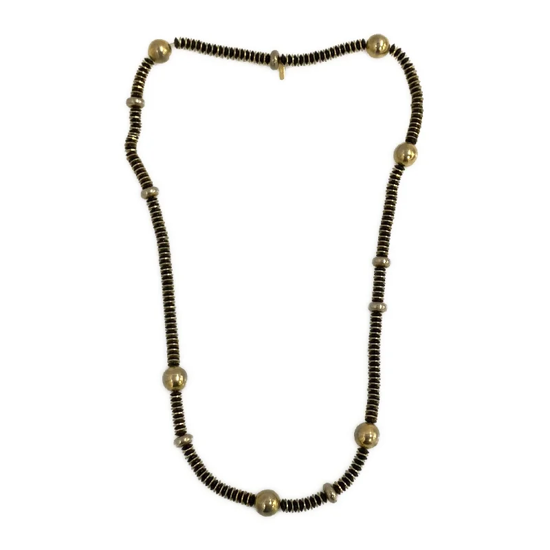 pendant necklaces for women -YVES SAINT LAURENT/Necklace/BLK/