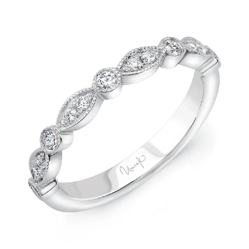 classic engagement rings for women -Uneek Stackable Collection 1-Row Fashion Ring