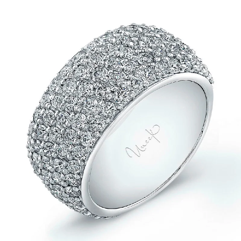 cushion halo engagement rings for women -Uneek Signature Collection Multi-Row Fashion Ring