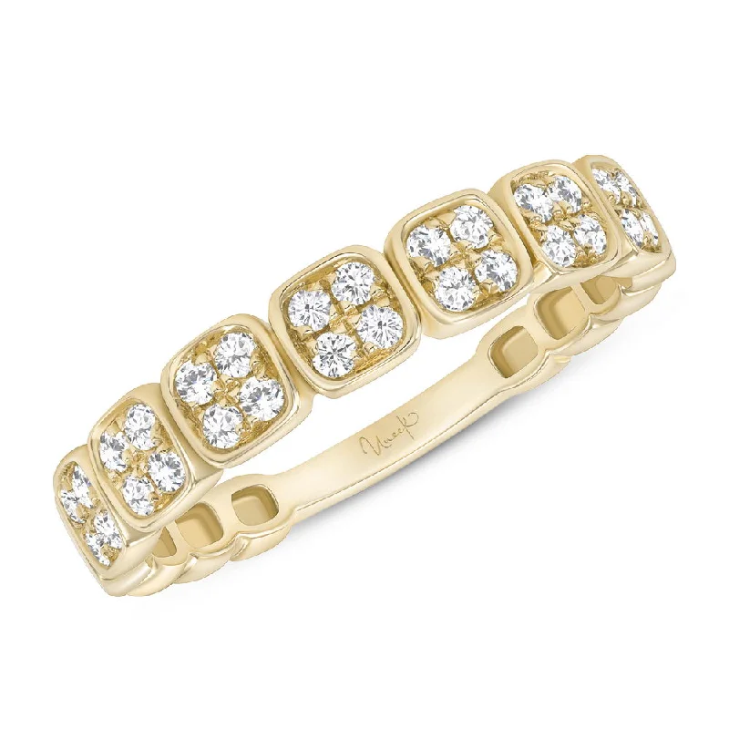 affordable engagement rings for women -Uneek Stackable Collection Cluster Fashion Ring