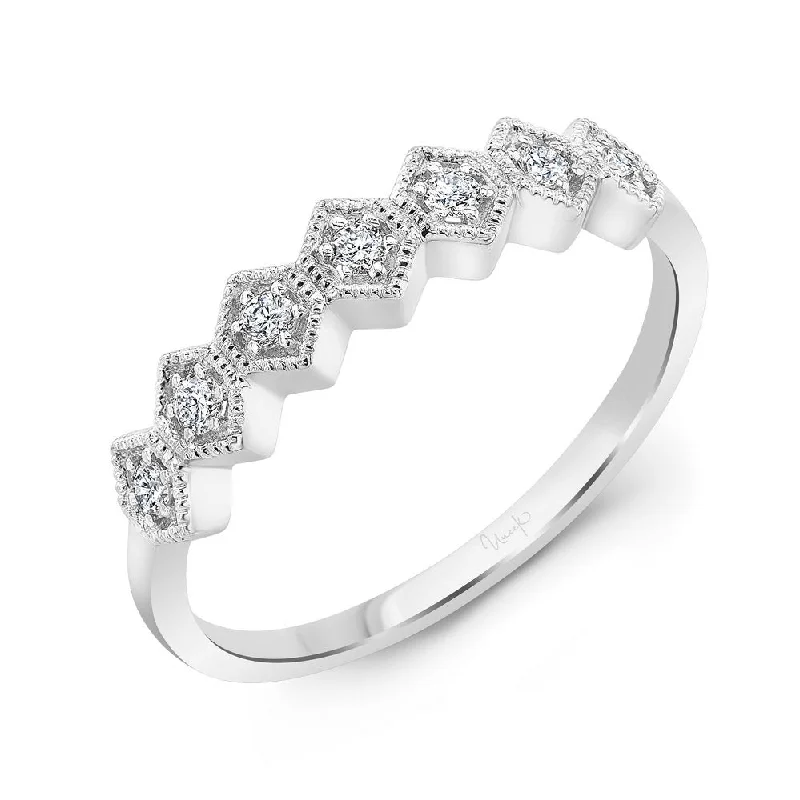 women’s stackable rings with diamonds -Uneek Stackable Collection Fashion Ring