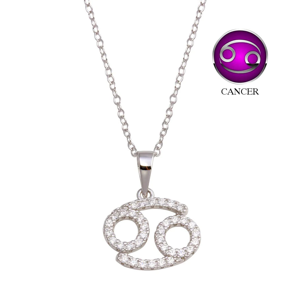 elegant gold necklaces for women -Cancer Necklace