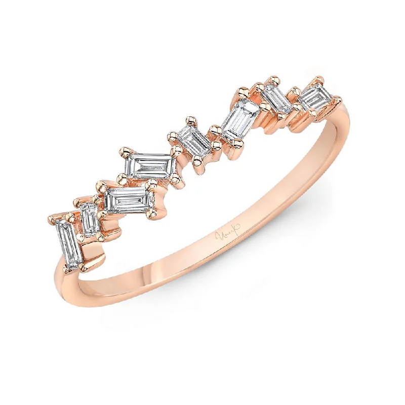 square engagement rings for women -Uneek Stackable Collection Fashion Ring