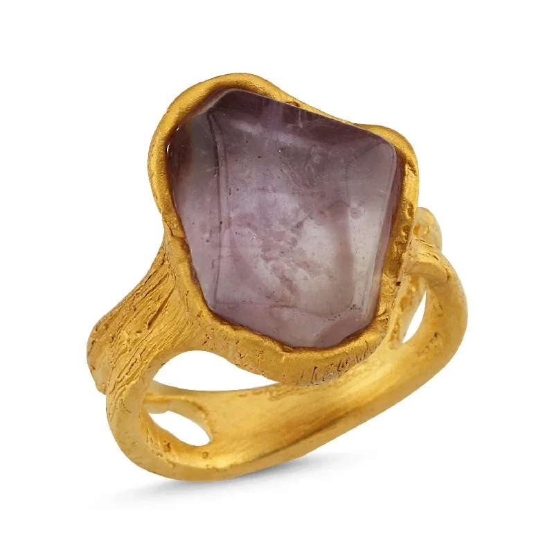 custom engagement rings for women -Ametrine Ring