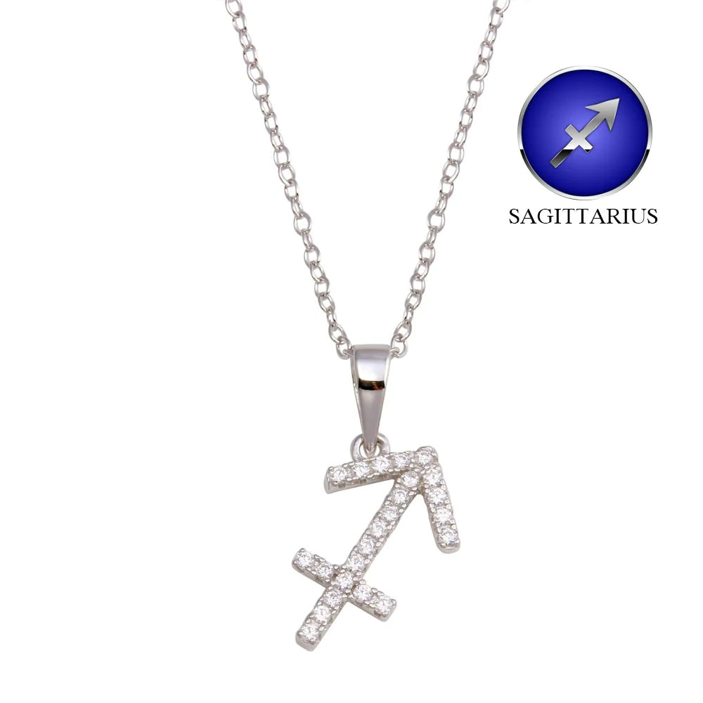 women’s chunky necklaces -Sagittarius Necklace