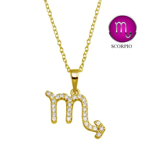 dainty gold necklaces for women -Scorpio Necklace in Gold