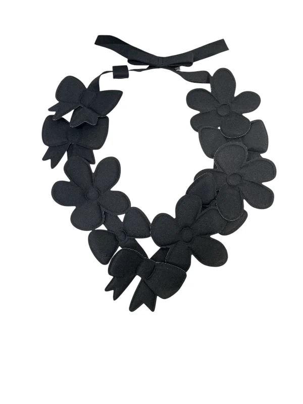 chunky chain necklaces for women -COMME des GARCONS GIRL/Necklace/Black/Polyester/NL-K802