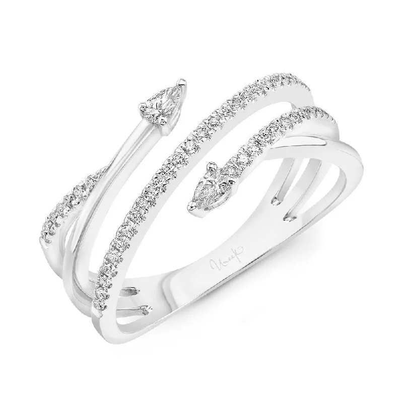 simple engagement rings for women -Uneek Lace Collection Fashion Ring