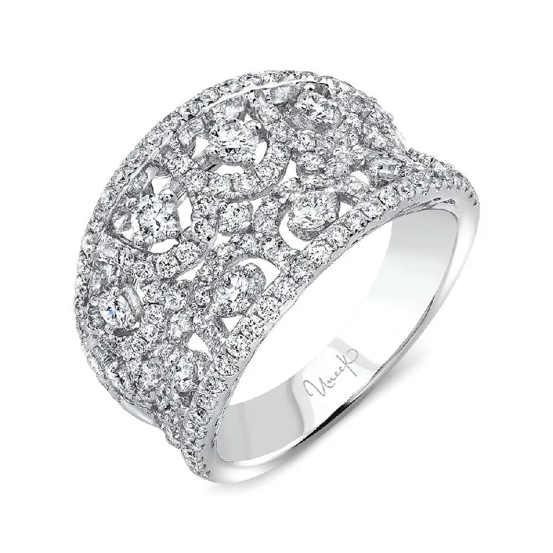 pear-shaped diamond rings for women -Uneek Lace Collection Fashion Ring