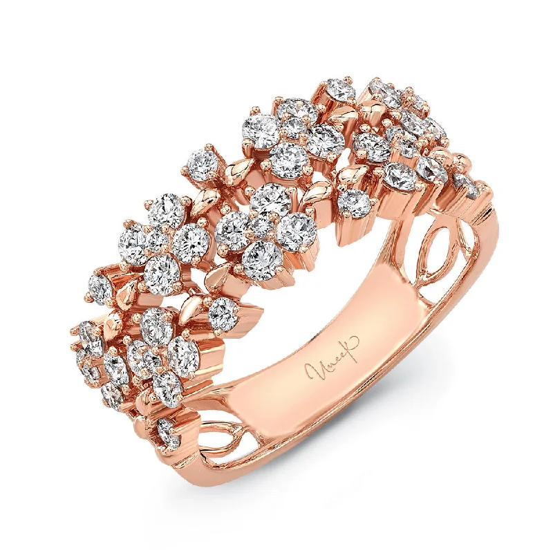 fancy diamond rings for women -Uneek Lace Collection Fashion Ring