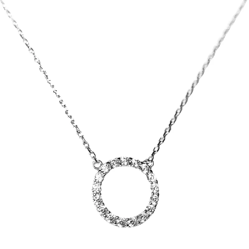 heart pendant necklaces for women -Eternity Necklace