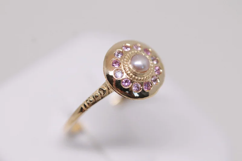 unique birthstone rings for women -Royal Dynasty Venus UFO Ring