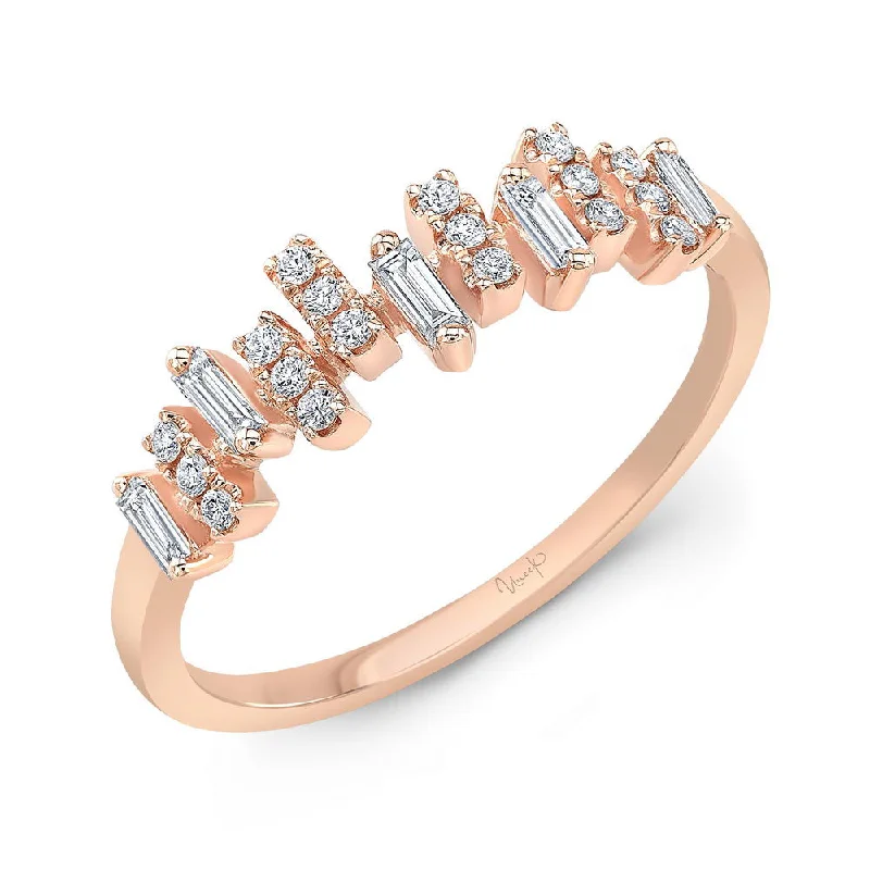 platinum wedding rings for women -Uneek Stackable Collection Fashion Ring