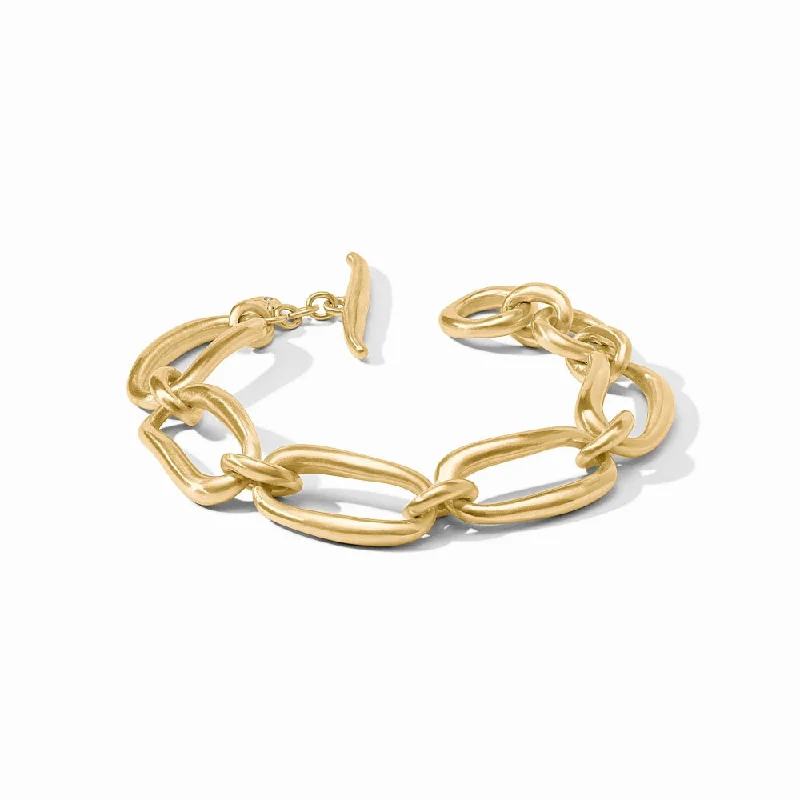 elegant tennis bracelets for women -Julie Vos Wave Link Bracelet