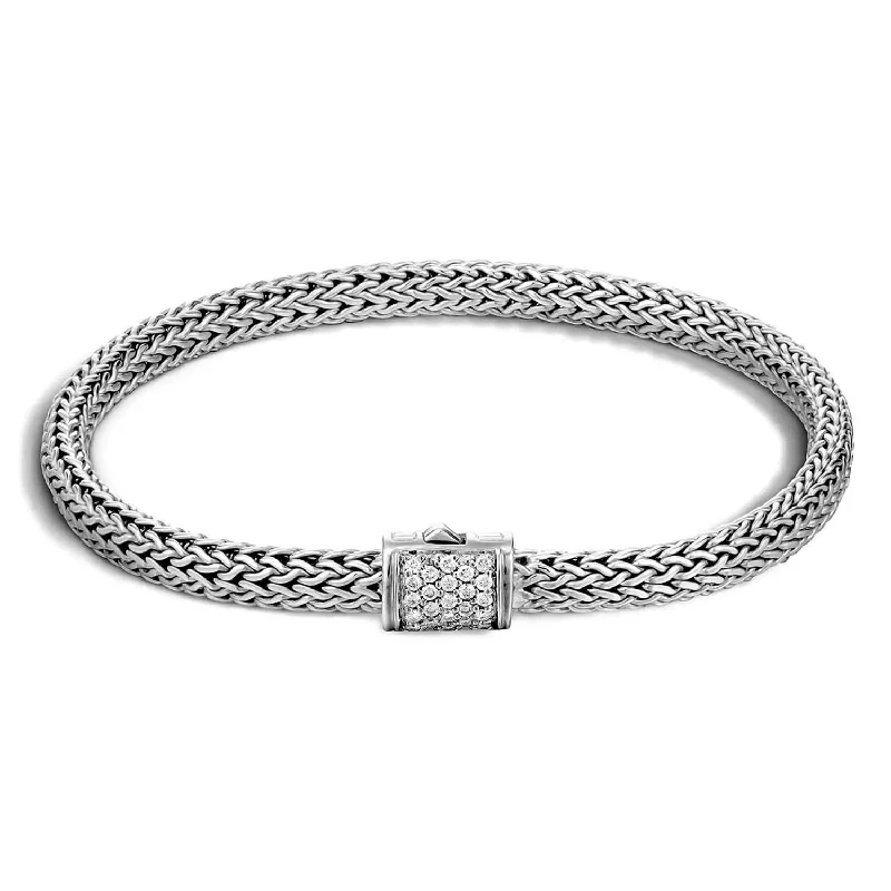 modern bracelets for women -JOHN HARDY Diamond Icon Chain Bracelet