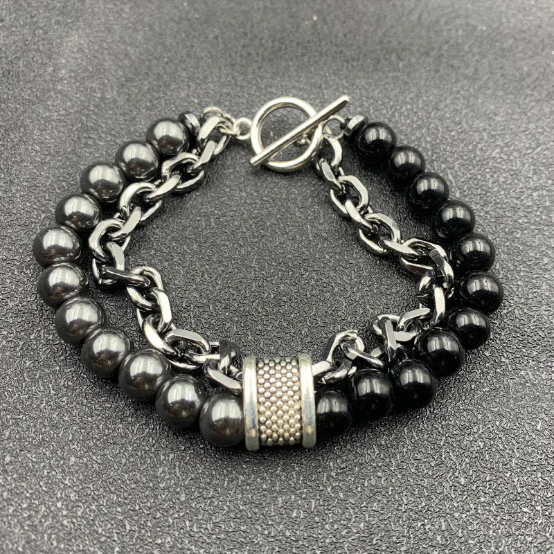 Bright Black Hematite