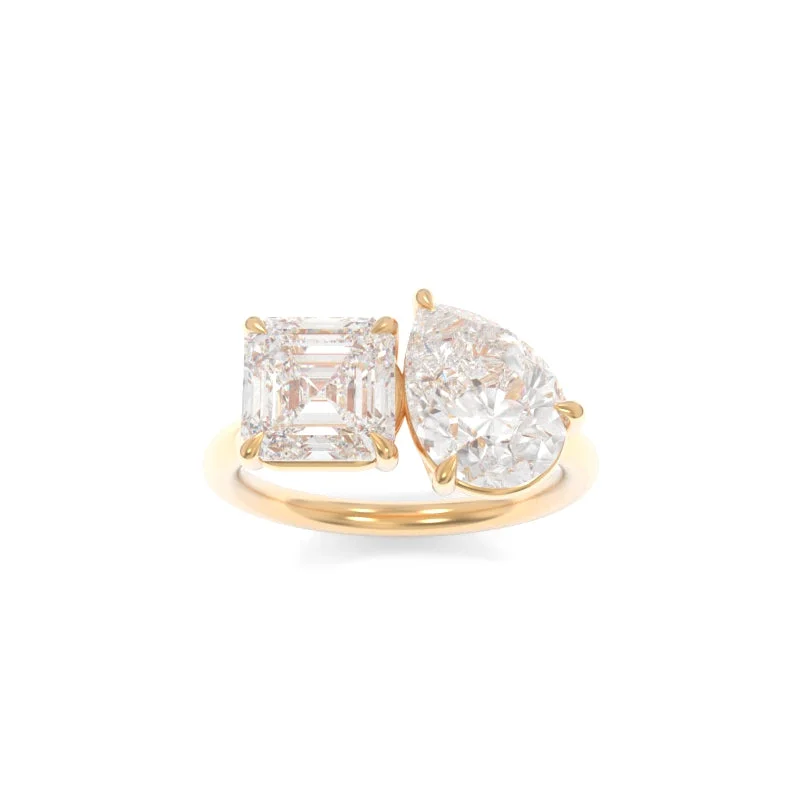 classic engagement rings for women -Valentina Ring Asscher