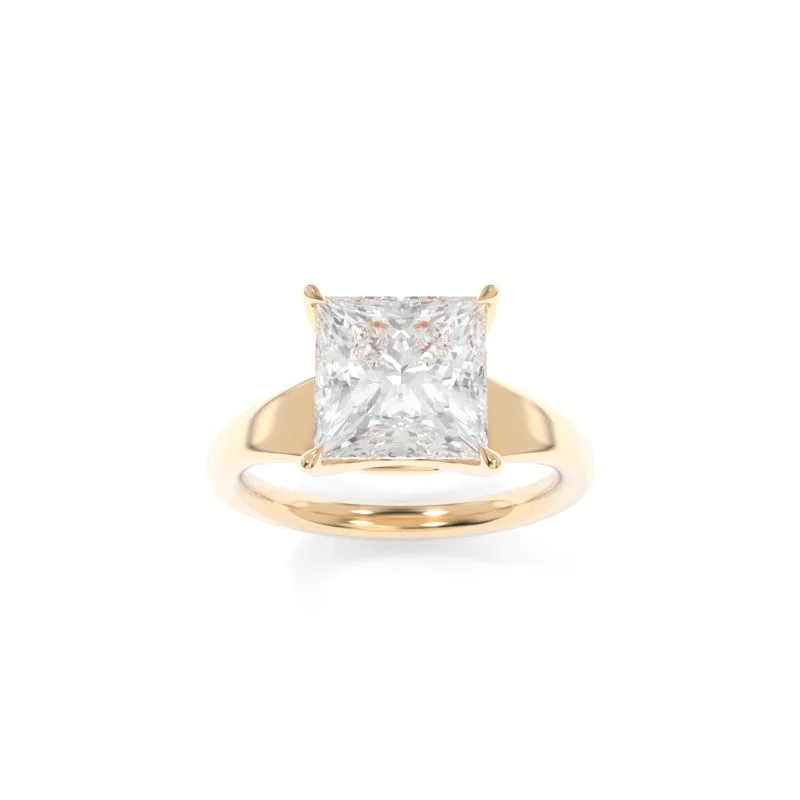 eco-friendly engagement rings for women -Collins Solitaire Princess