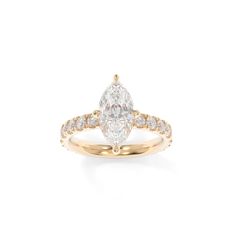 simple engagement rings for women -Sinclair Ring Marquise