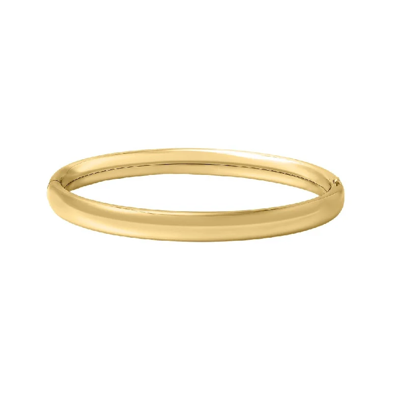 women’s gold bracelets with diamonds -Child 14K Gold Filled Plain Bangle