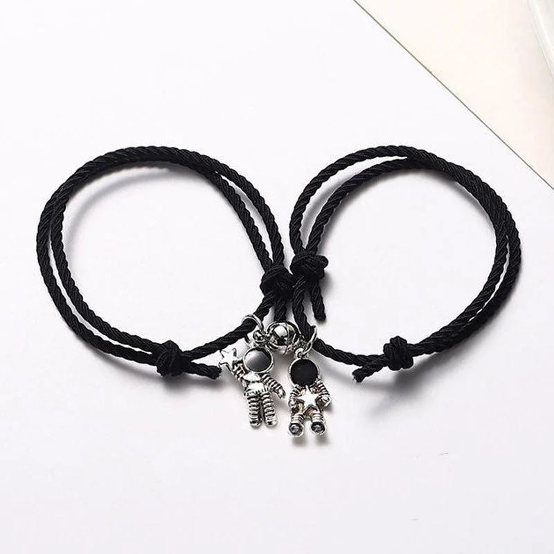 Black rope bracelet