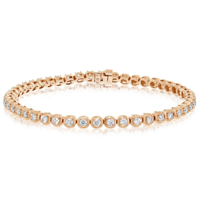 gold bracelets for women -1.97 Carat Diamond Tennis Bracelet