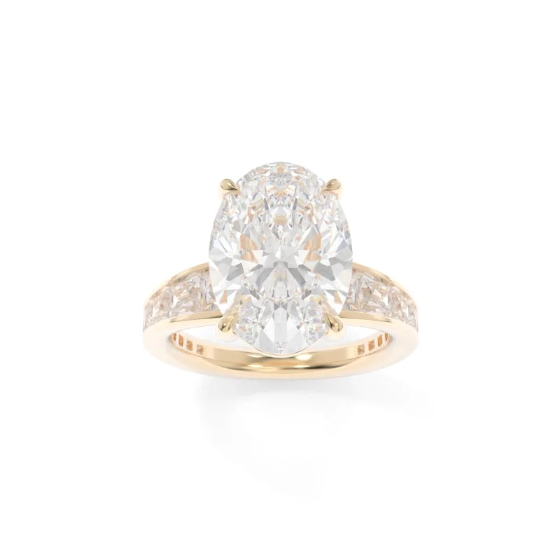 unique vintage engagement rings for women -Arden Ring Oval