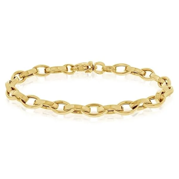 women’s adjustable charm bracelets -ROBERTO COIN Almond Link Bracelet