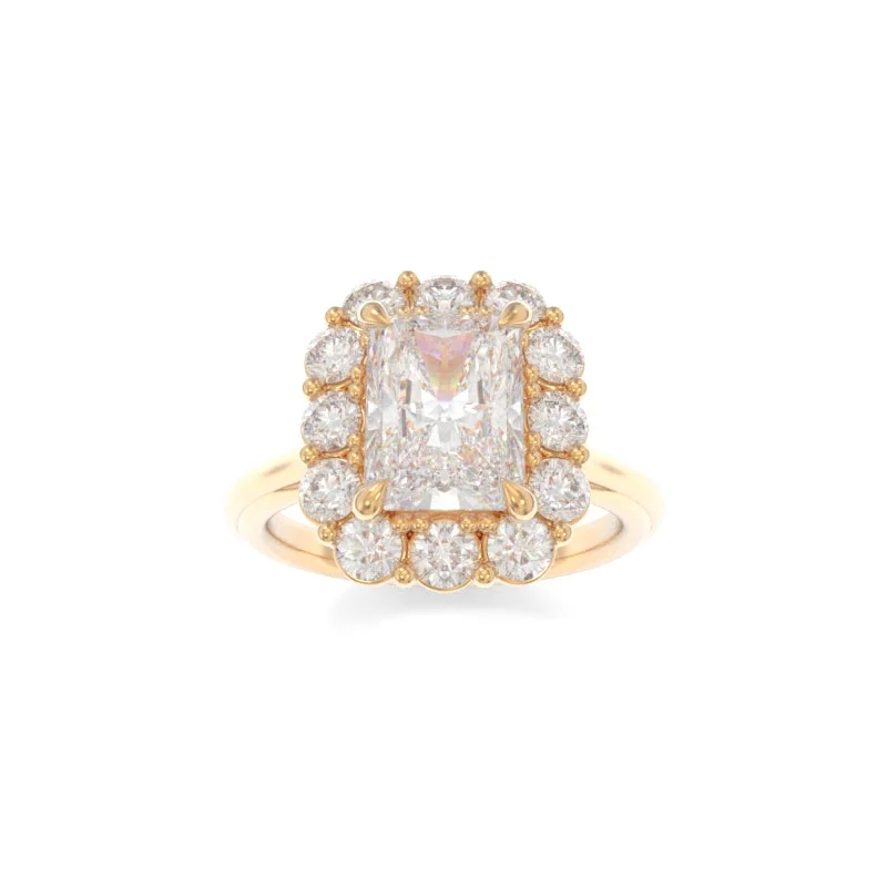 luxury engagement rings for women -Poppy Ring Radiant