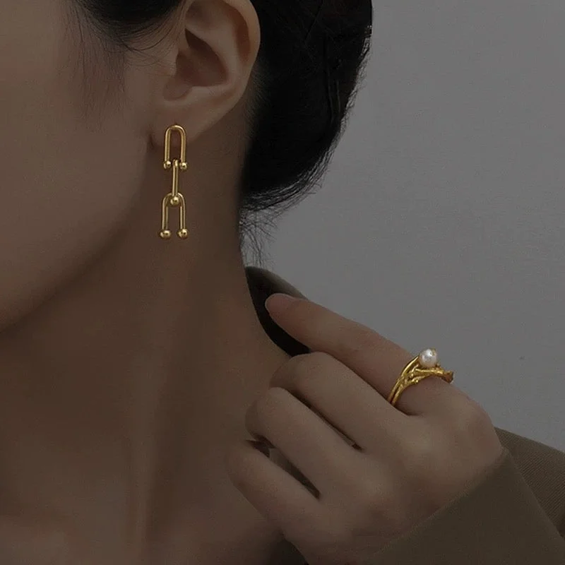 Earrings Gold