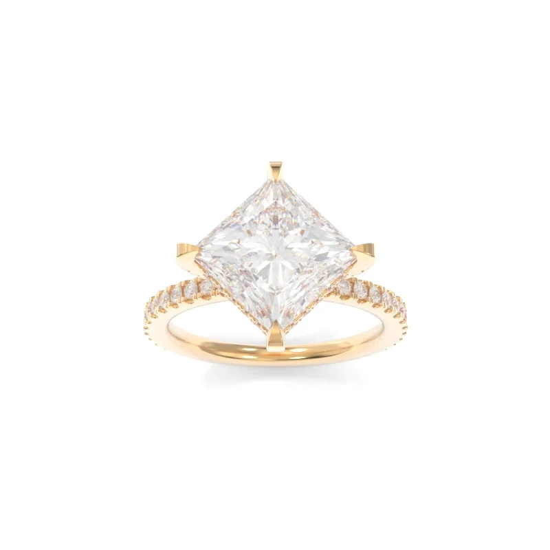 round cut engagement rings for women -Natasha Ring Princess