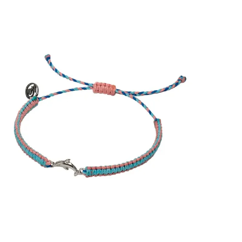 leather bracelets for women -4Ocean Respect the Locals Bottlenose Dolphin Bracelet