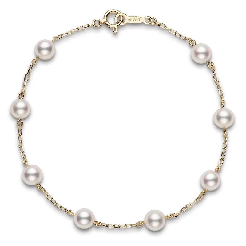 women’s gemstone bangles -MIKIMOTO Pearl Bracelet