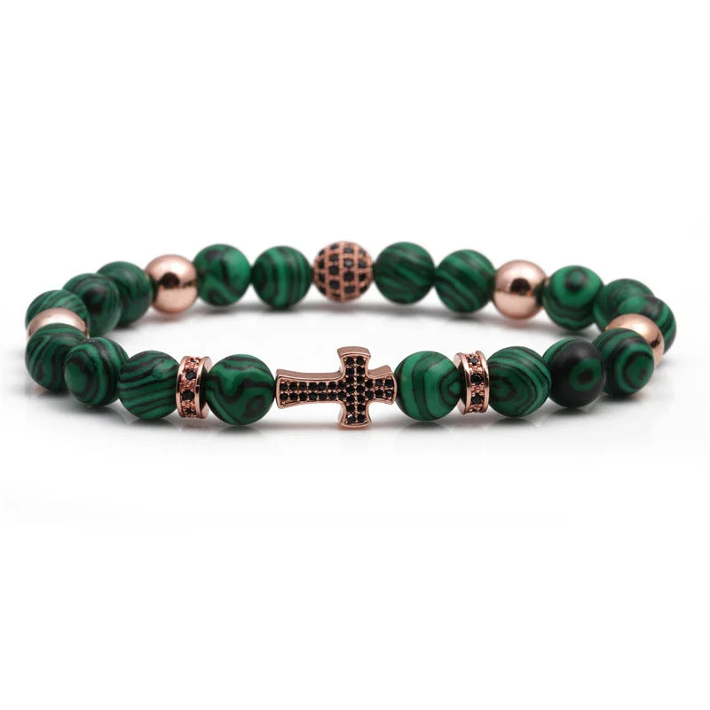 Malachite Rose Gold