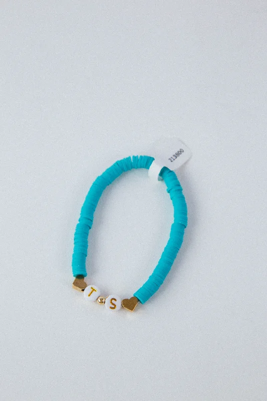 simple bracelets for women -TS Friendship Bracelet, Turquoise