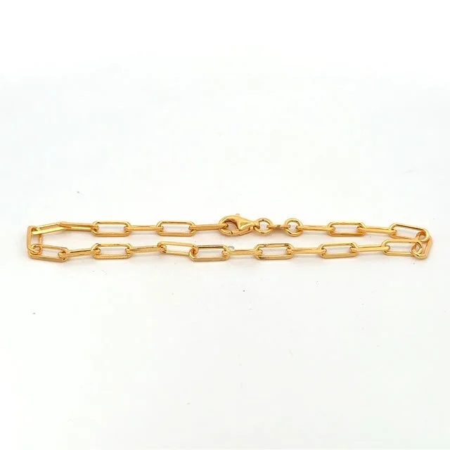 trendy gold bangles for women -Silver Bracelet