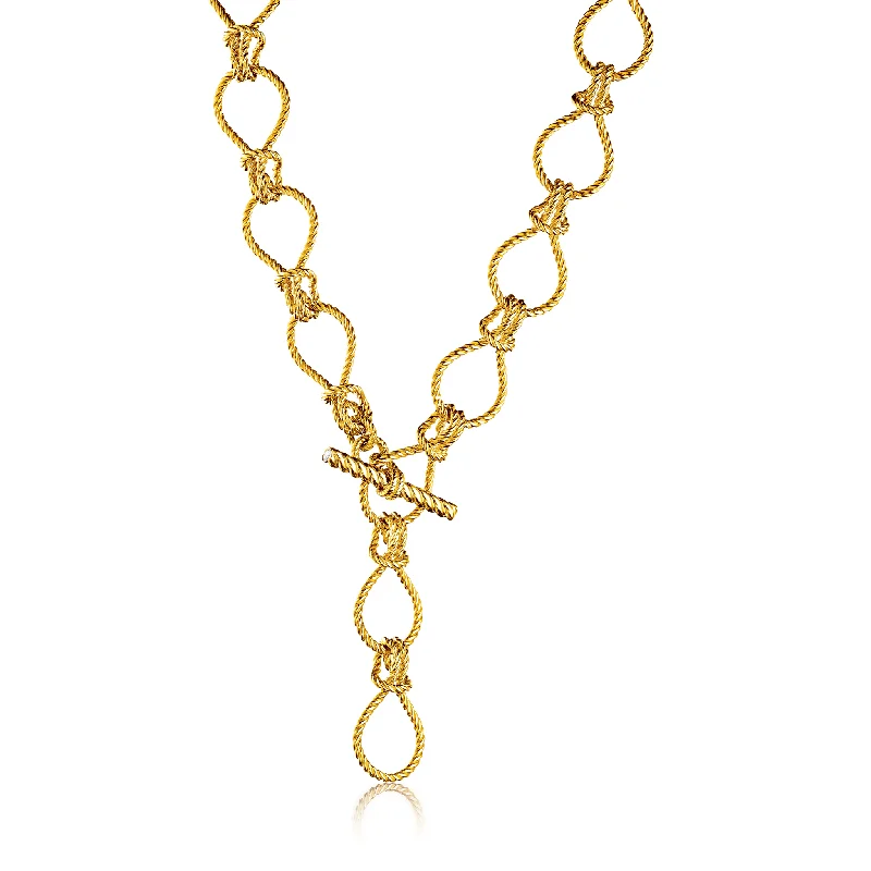 women’s gold bracelets with diamonds -Toggle Necklace/Bracelet