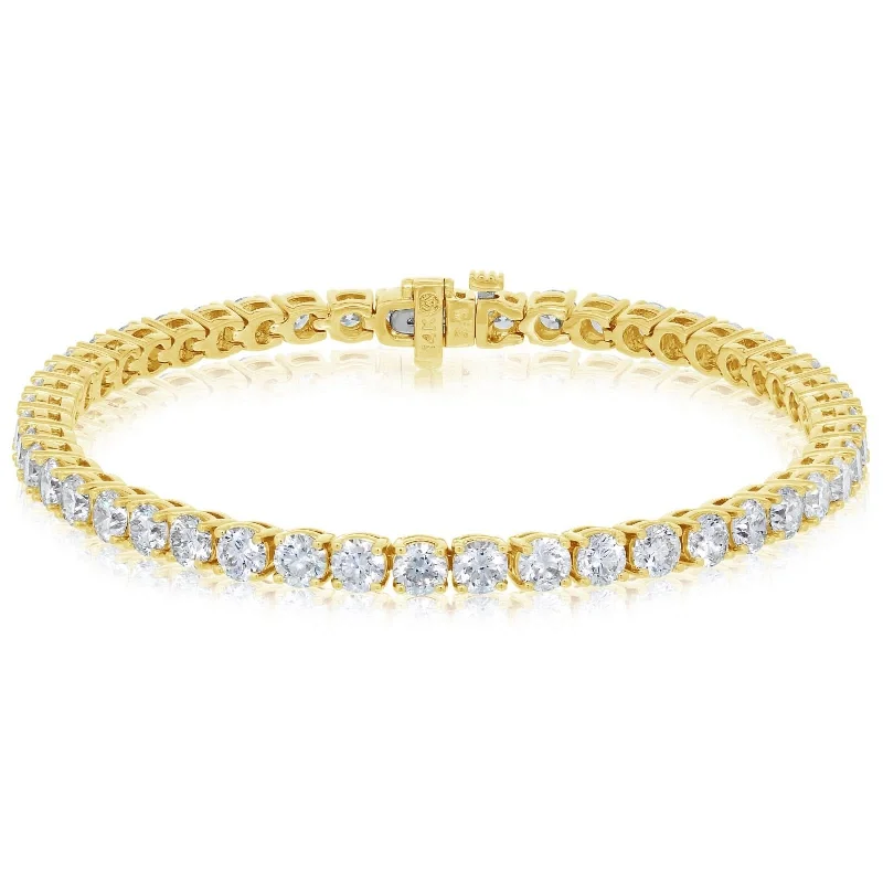 luxury charm bangles for women -9 Carat Diamond Tennis Bracelet