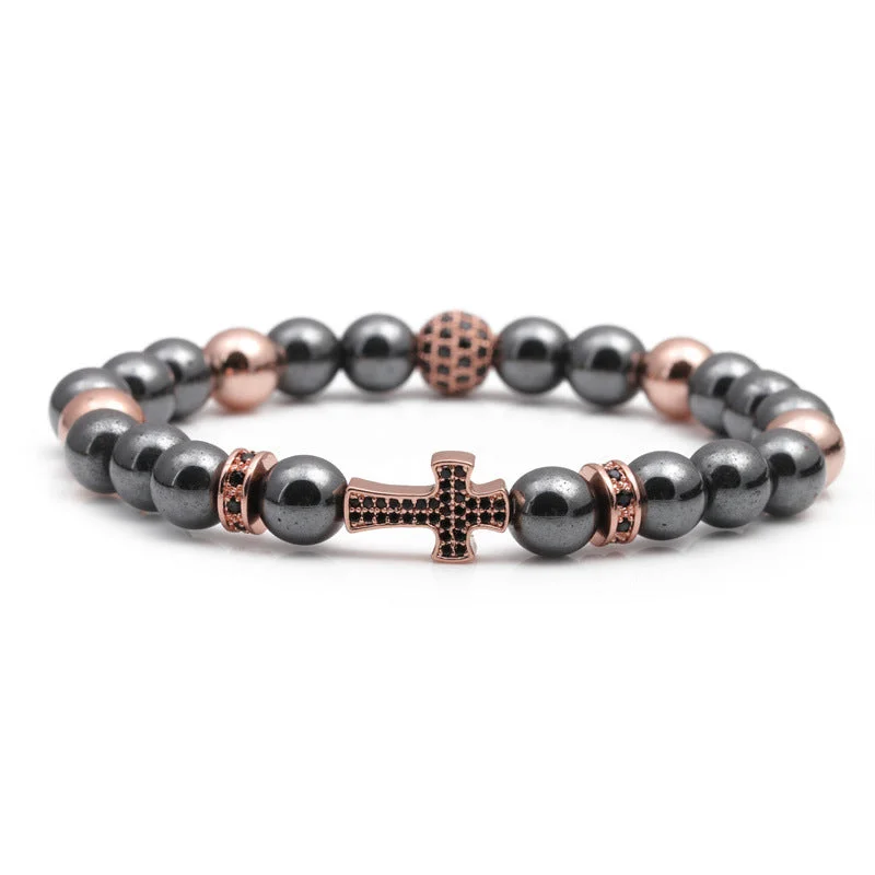 Haematite Rose Gold