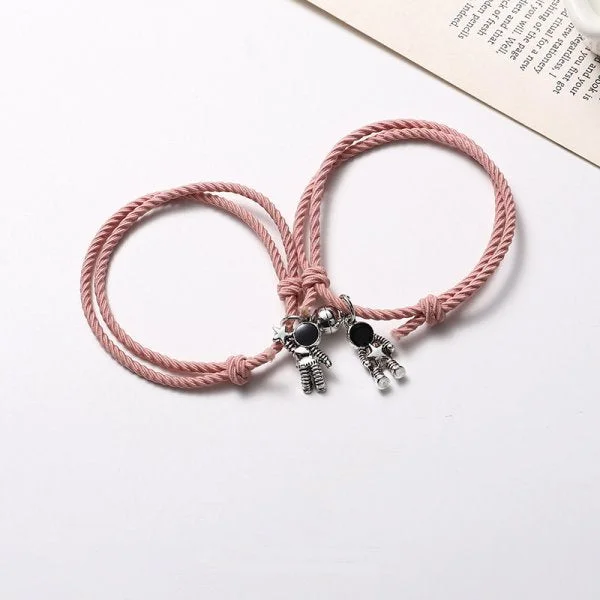 a Pair of Pink Rope