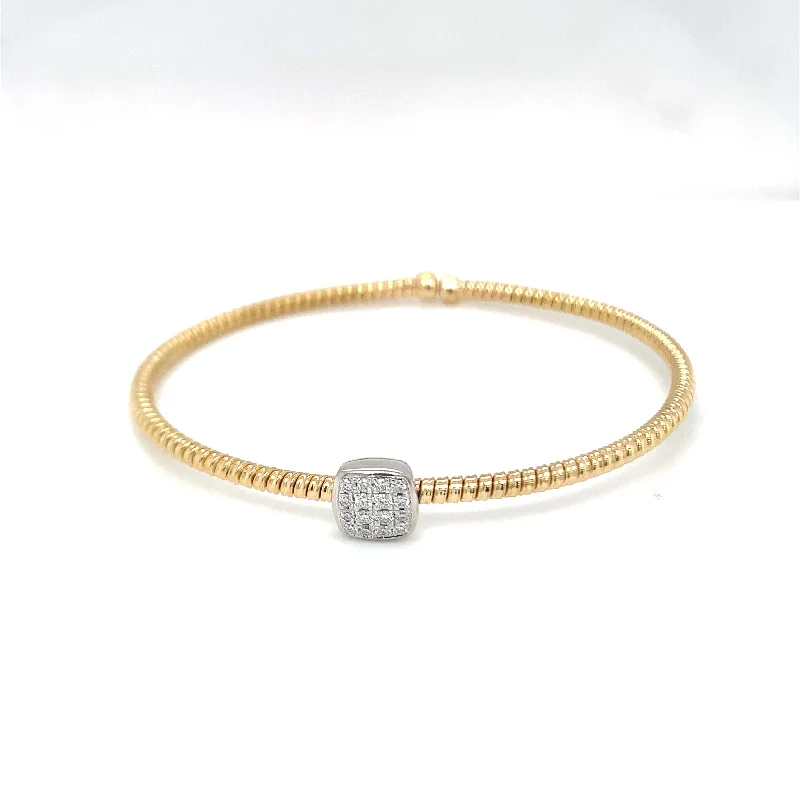 women’s simple bangle sets -Diamond Bracelet