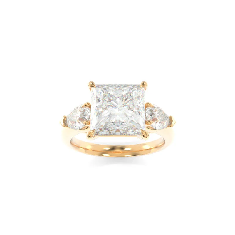 elegant engagement rings for women -Charlotte Solitaire Princess