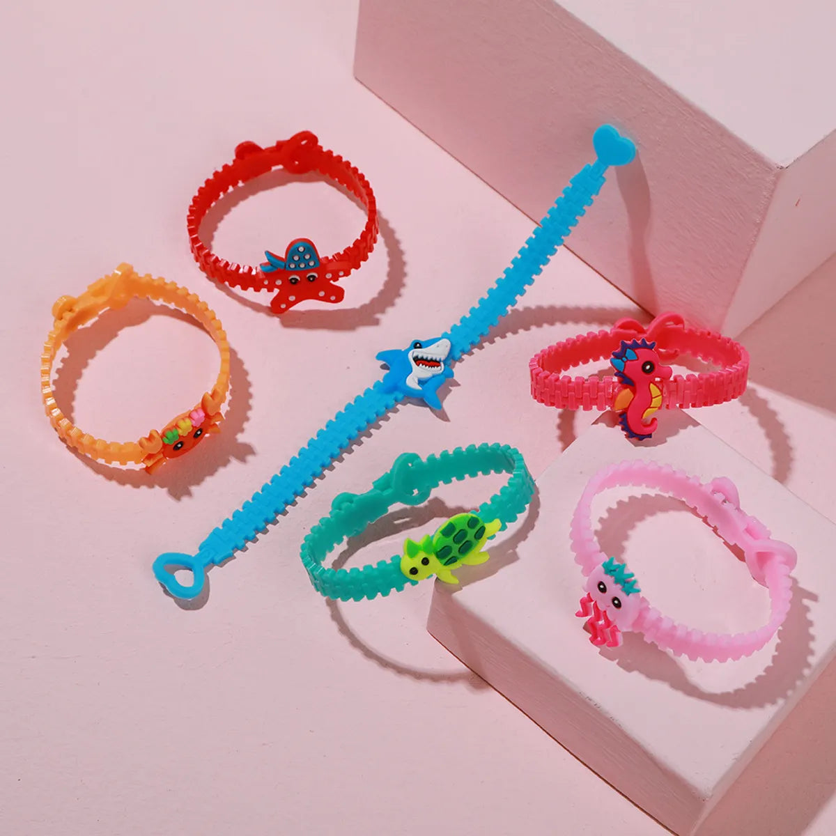 stackable bracelets for women -Children's Day Fashion Tortoise Hippocampus Crab Pvc Party Holiday