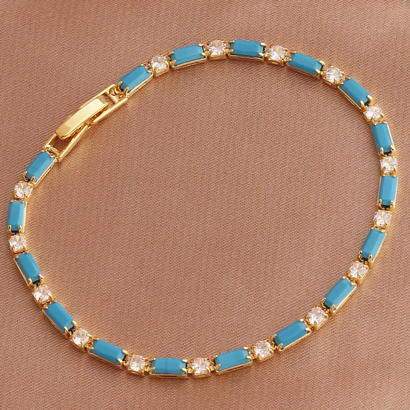 Hole Blue Bracelet