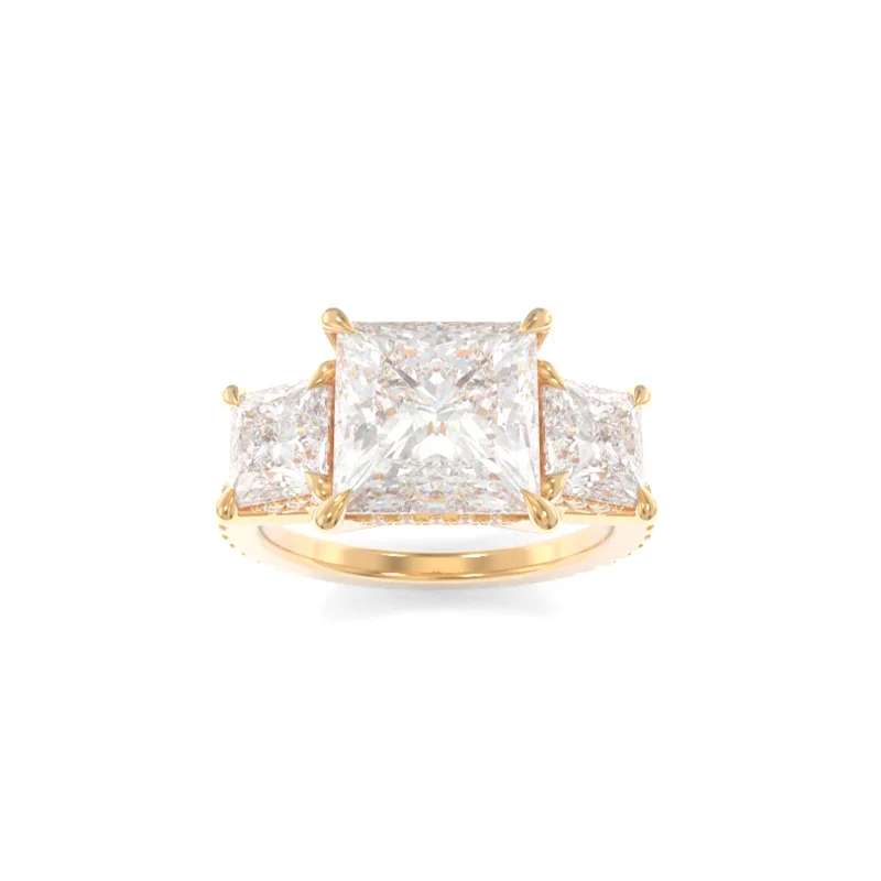 eco-friendly engagement rings for women -Samantha Ring Princess