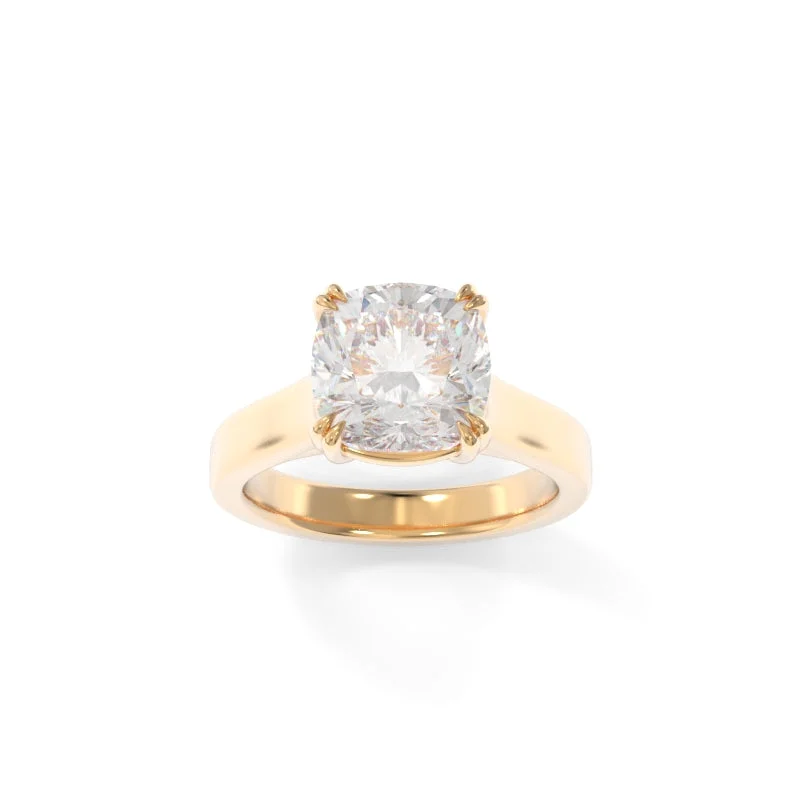 wedding and engagement rings for women -Sloan Solitaire Cushion