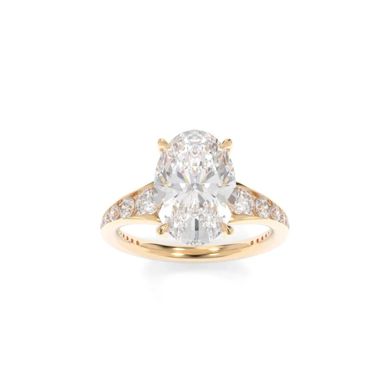 unique bridal engagement rings for women -Collins Ring Oval