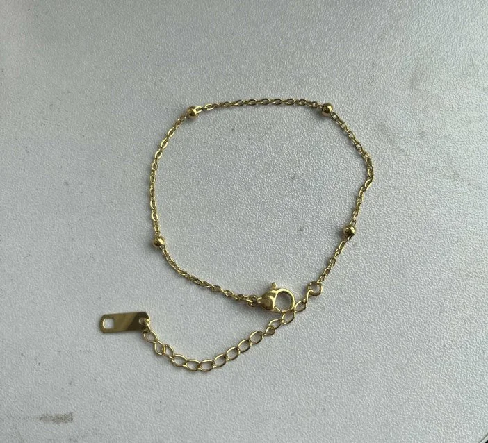 A585-Ball Bead Chain Gold