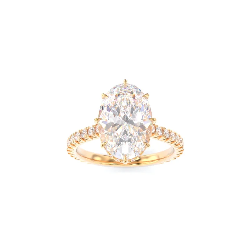 designer engagement rings for women -LynnieBeth Ring Oval