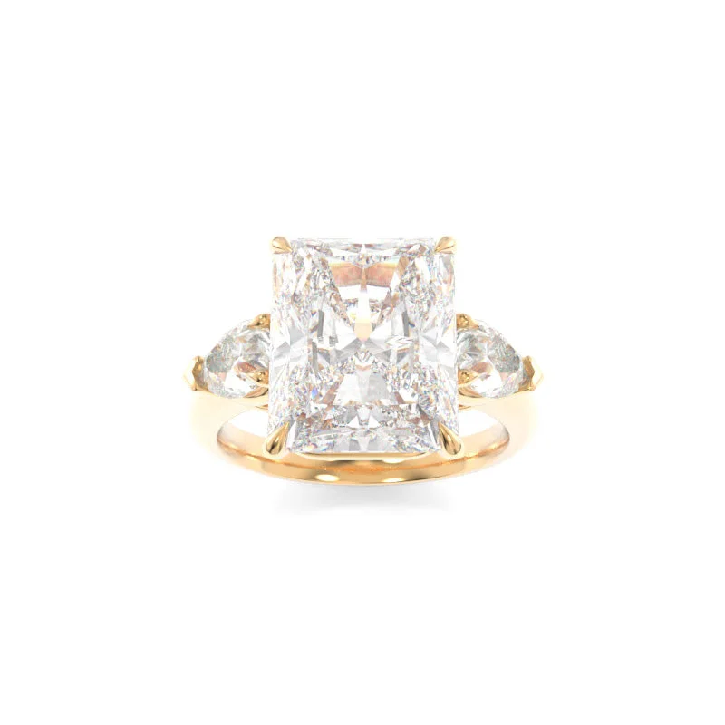 designer engagement rings for women -Charlotte Solitaire Radiant